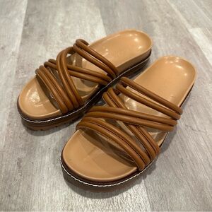 Madewell Strappy Slide Sandal Size 7
